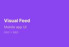 Mobile app UI